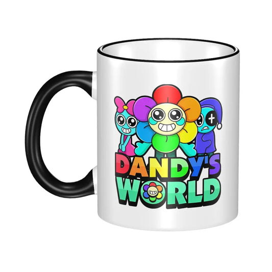 Dandy's World Characters Coffee Mug β Cute & Fun Cartoon Cup for Home Use