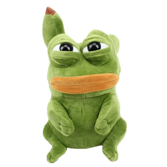 23cm Pikachu x Sad Frog Plush β Kawaii Cosplay Meme Doll & Pillow Gift
