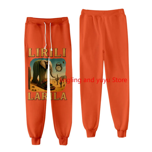 Italian Brainrot Meme 3D Joggers β Tralalero Tralala Tung Tung Sahur Sweatpants for Men & Women