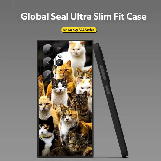 Crying Cat Meme Phone Case β Soft Silicone Cover for Samsung Galaxy S20βS25 Ultra