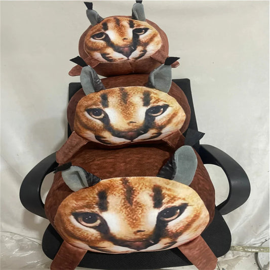 20CM Big Floppa Plush – Cute Floppa Cat Stuffed Toy for Kids, Pets & Meme Fans