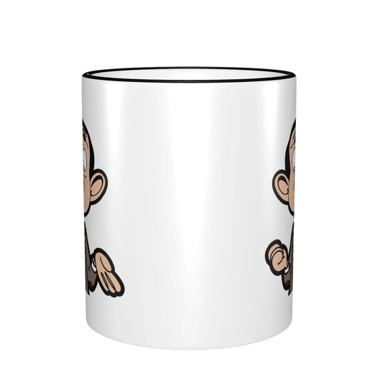 Mr. Bean Funny Cartoon Mug – Novelty Tea & Coffee Cup for Office or Home