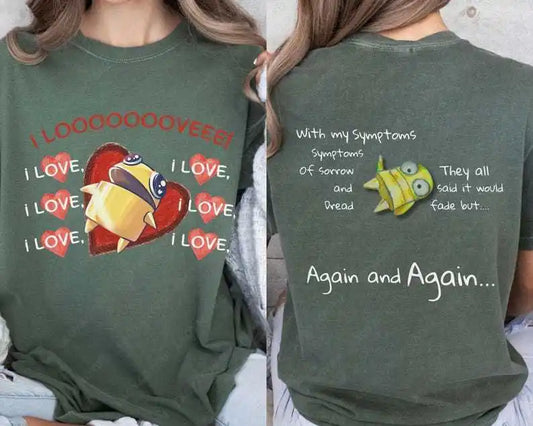 I Love REPO Game T-Shirt – Emotional Meme Tee for TikTok & Y2K Streetwear Fans