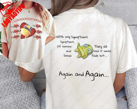 I Love REPO Game T-Shirt – Emotional Meme Tee for TikTok & Y2K Streetwear Fans