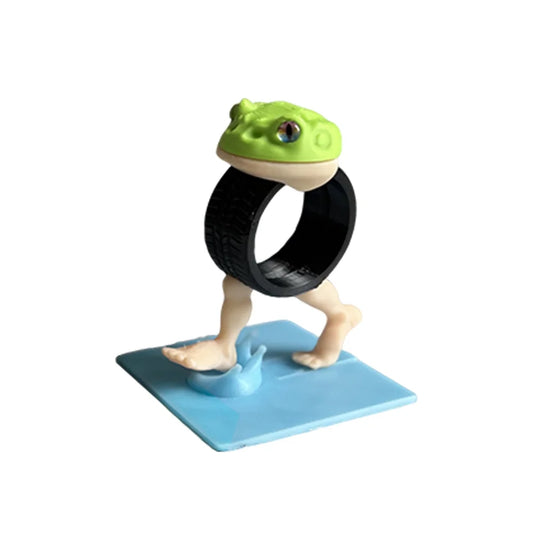 Bombardino Crocolilo AI Meme Figure – 3D Printed Italian Brainrot Animal Ornament