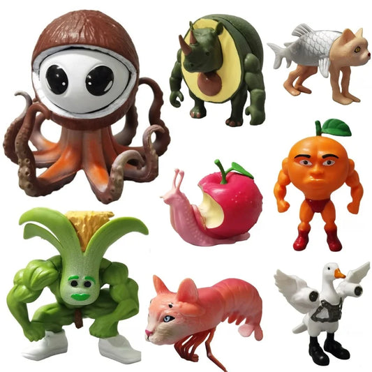 Italian Brainrot Anime Action Figures – Funny Meme PVC Toys & Home Decor