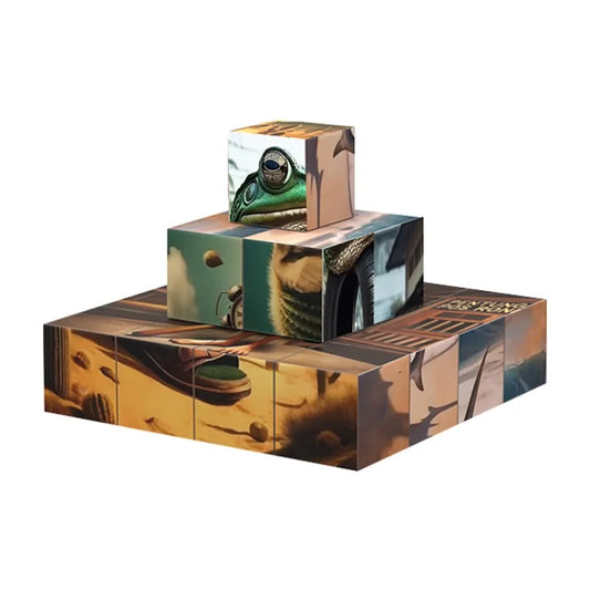 Italian Brainrot Kids Magnetic Puzzle – Funny Meme Jigsaw Toy for Boys & Girls