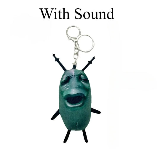 20cm Plankton Meme Plush – Funny Anime Cartoon Plush Keychain & Ornament