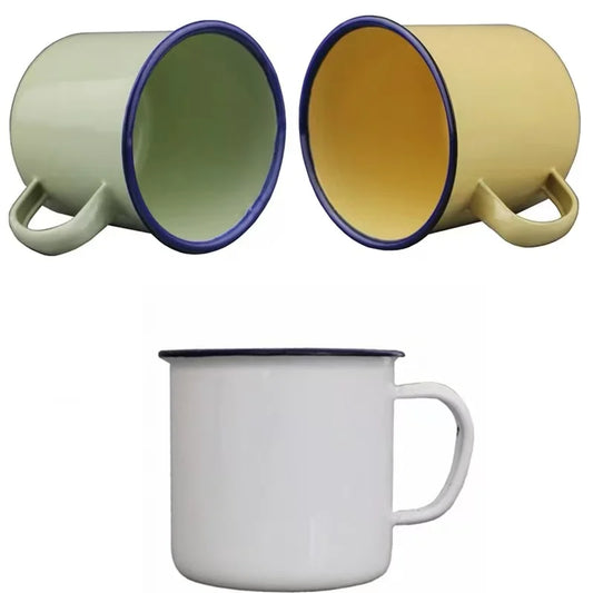 Funny Unbreakable Enamel Cups – Mini Camping & Party Mugs for Kids