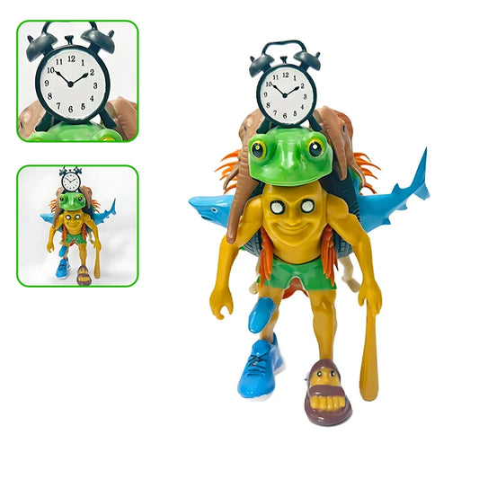 Italian Brainrot Final Boss Collectible Figurine – Tralalero Tralala Tung Tung Tung Sahur PVC Meme Figure