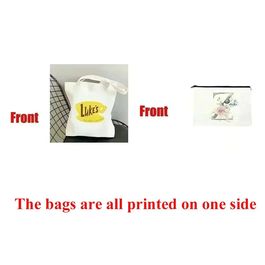 Kawaii Shiba Inu Meme Canvas Tote Bag – Eco-Friendly Reusable Shopper for Daily Use