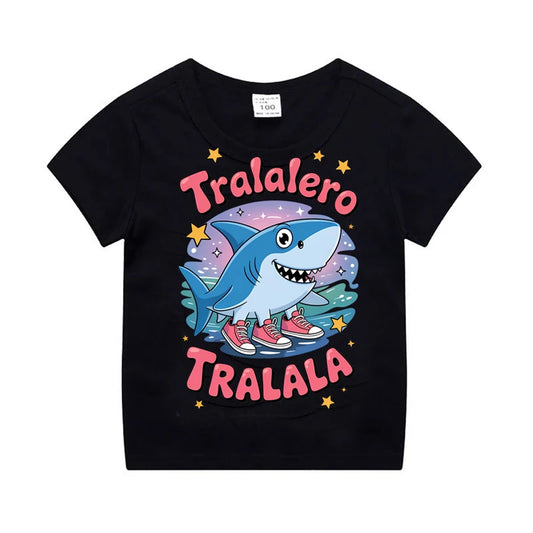 Italian Brainrot Animals T-Shirt – “Cappuccino Assassino” Funny Meme Tee for Men & Kids