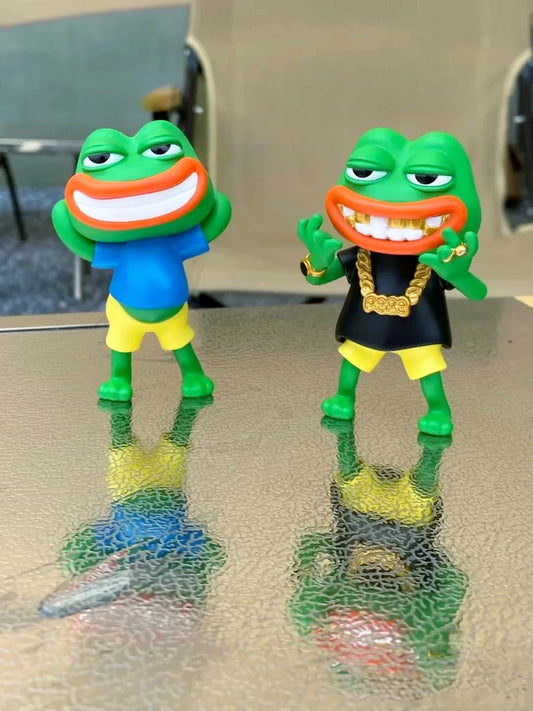 PEPE The Frog Money Player Series Blind Box – Designer Trendy Figurine