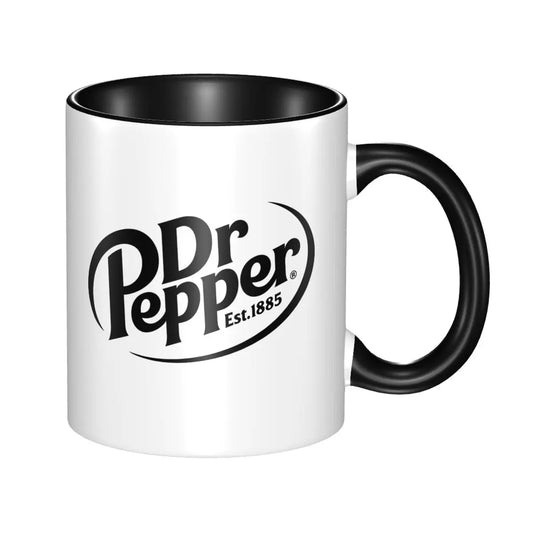 "My Blood Type Is Dr Pepper" Coffee Mug – Funny Meme Drinkware for Home