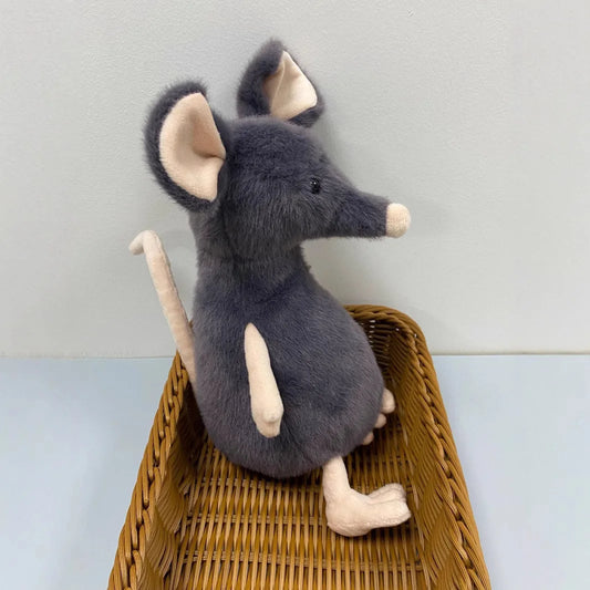 2025 New Jellycat Sad Mouse Plush Toy – Kawaii Soothing Doll & Room Decoration