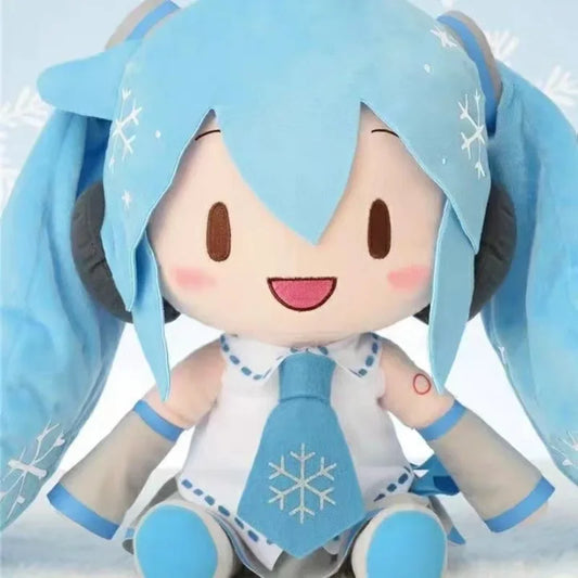 Genuine Hatsune Miku Plush Doll – Classic Deep Sea Edition Anime Plush Toy
