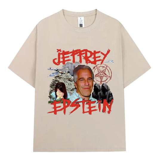 Jeffrey Epstein T-Shirt – Dark Humor Meme Tee for Men & Women