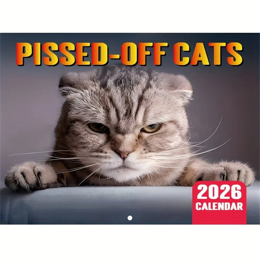 2026 Wall Calendar – Monthly Tearable Calendar with Lunar Dates for Home & Office