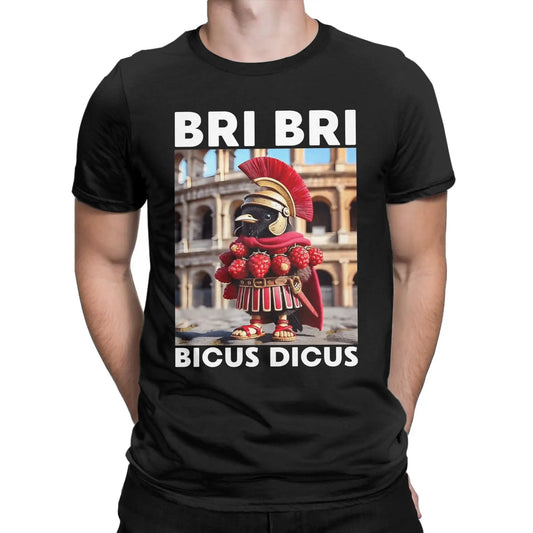 Bri Bri Bicus Dicus T-Shirt – Bombicus Italian Brainrot Meme Tee