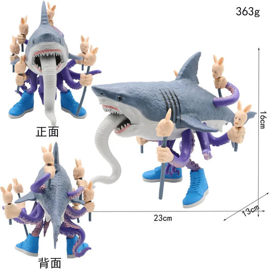 New Italian Brainrot Meme Figure – Funny Tralalero Tralala Tung Sahur Desktop Decor Toy