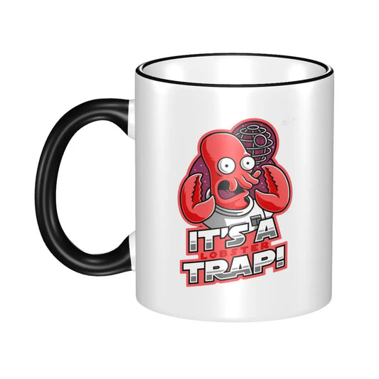 Futurama "Save the Planet" Mug – Novelty Office Coffee Cup for Sci-Fi Fans