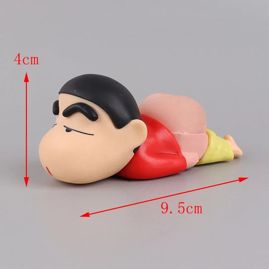 Crayon Shin Chan Anime Action Figure – Funny Shinnosuke Nohara Car Desktop Ornament