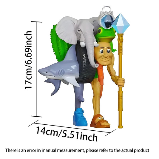 Italian Brainrot Final Boss Collectible Figurine – Tung Tung Sahur PVC Meme Figure