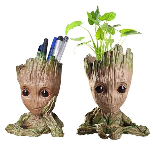 Mini Groot Figurine – Cartoon Tree Man Desk Ornament (5CM)