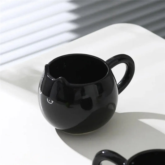 1PC Cat Shaped Ceramic Cup – Creative 380ml/13oz Coffee Mug for Cat Lovers