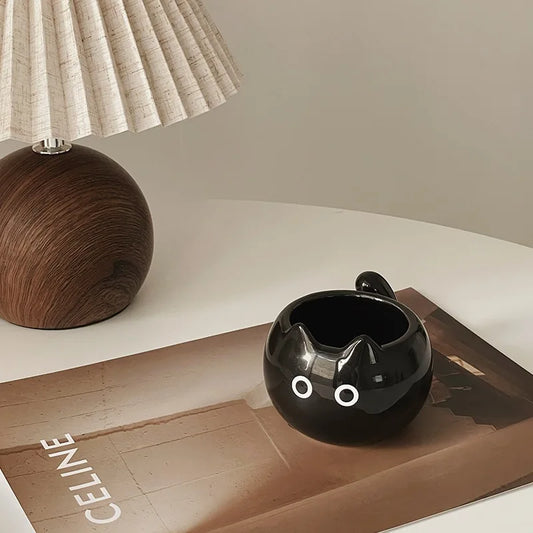 1PC Cat Coffee Ceramic Cup – Creative Cute 380ml Coffee & Tea Mug