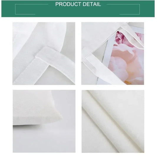 Anime Black Cat Canvas Tote Bag – Cute Cartoon Shopping Handbag for Women & Teens