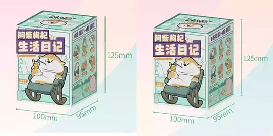 Shiba Inu Life Diary Series Blind Box – Cute Anime Mystery Figures for Collectors & Gifts