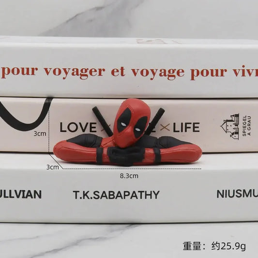 MINISO Deadpool Desk Decoration Figure – Funny Marvel Model Toy (8cm)