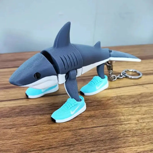 3D Printed Tung Tung Sahur Bombardino Crocodile Meme Statue – Italian Brainrot Animal Desktop Decor