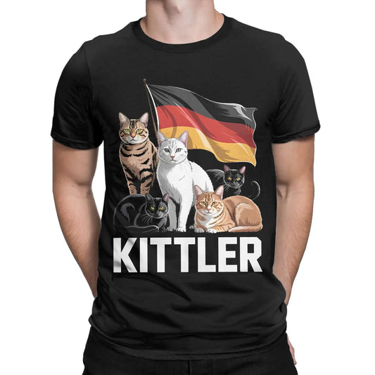 “Kittler” Funny Cat Meme T-Shirt – 100% Cotton Unisex Graphic Tee