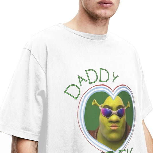 Leisure Sexy Father Shreks T-Shirt – Funny Daddy Tee for Men