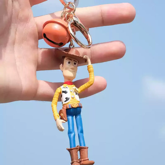 Toy Story Keychain Set – Buzz Lightyear, Woody & Forky Cute Cartoon Bag Pendants