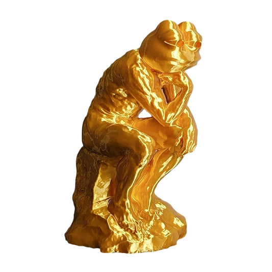 The Feeler Pepe Statue – Emotional Frog Figurine for Home & Desktop Decor